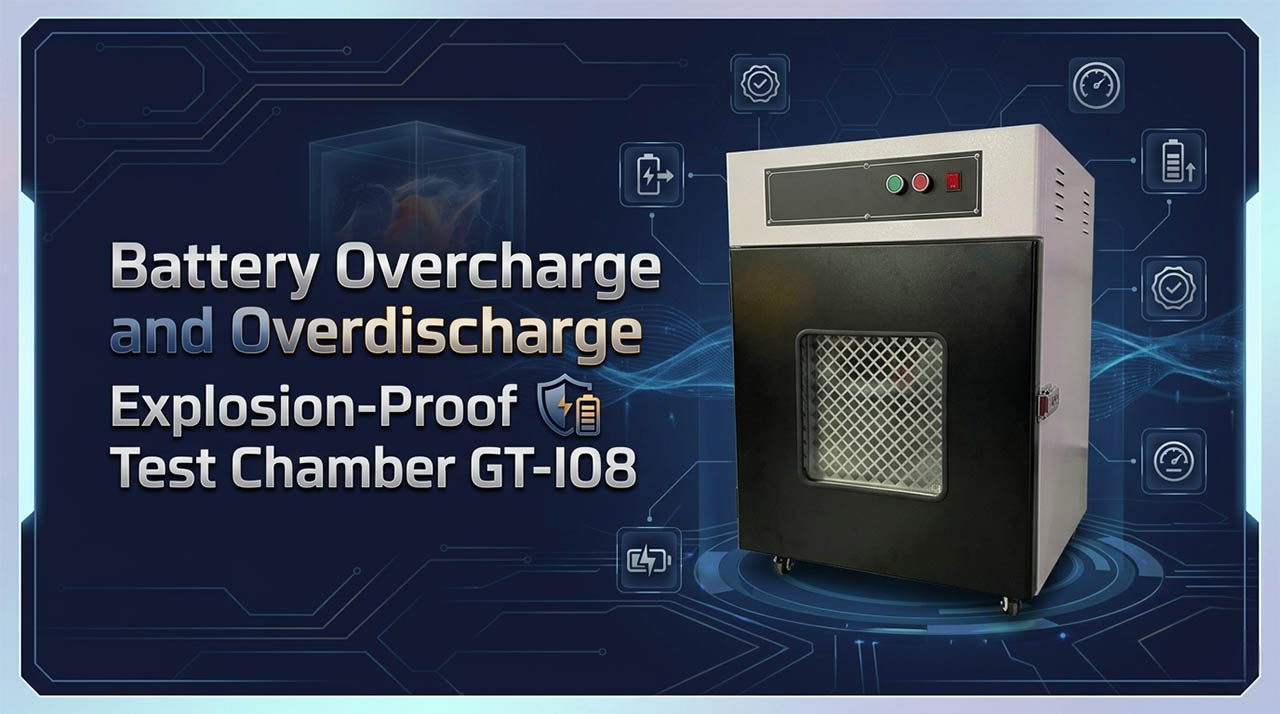 Battery Overcharge and Overdischarge Explosion-Proof Test Chamber 