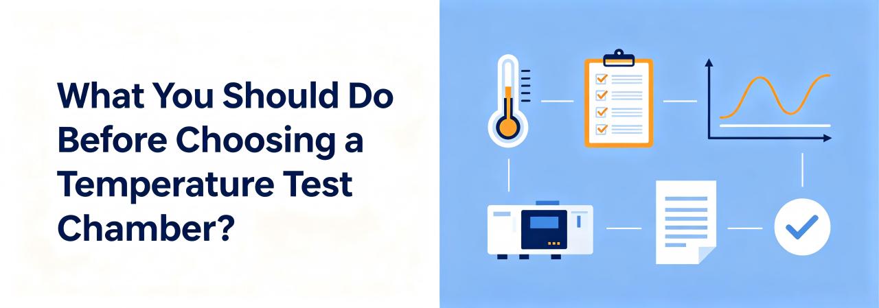 What You Should Do Before Choosing a Temperature Test Chamber What You Should Do Before Choosing a Temperature Test Chamber