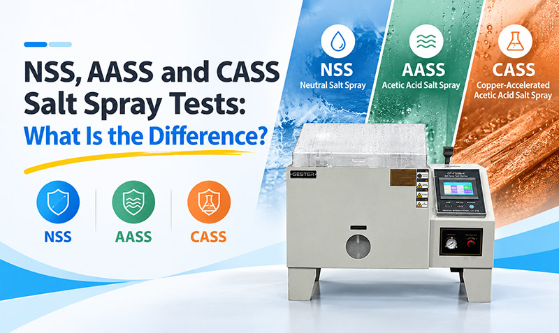 Испытания на солевой туман NSS, AASS и CASS: в чем разница?