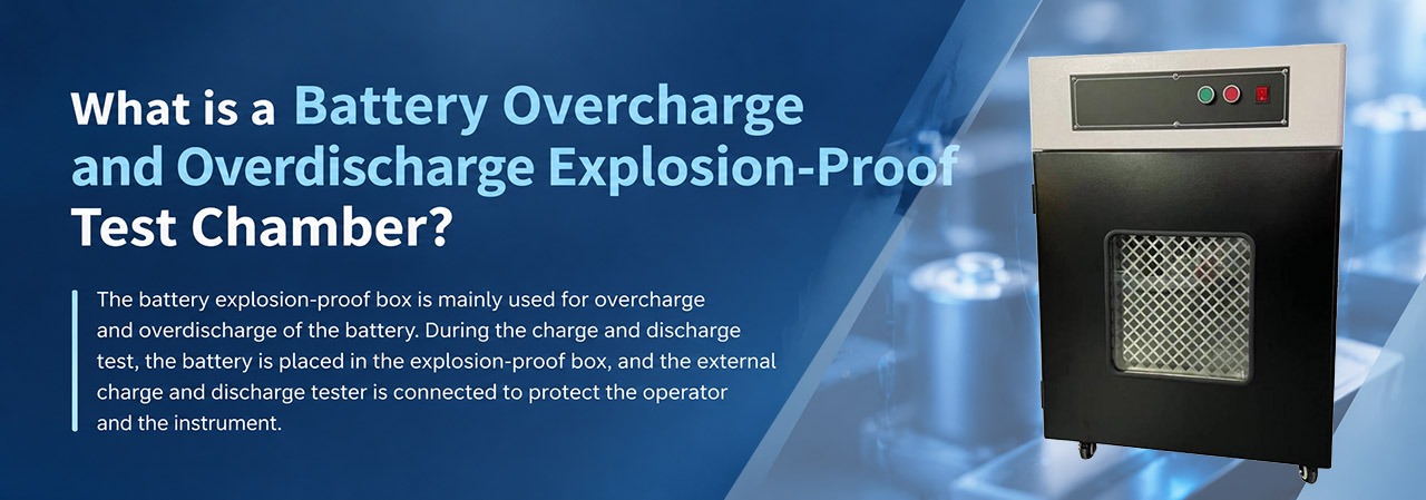 What is a Battery Overcharge and Overdischarge Explosion‑Proof Test Chamber? What is a Battery Overcharge and Overdischarge Explosion‑Proof Test Chamber?