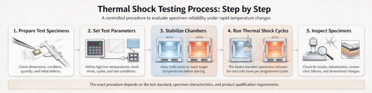 Thermal Shock Testing Process